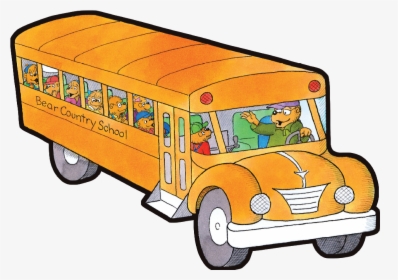 Good Luck To All The Cubs Returning To School Our Credit - Berenstain Bears School Bus, HD Png Download, Free Download