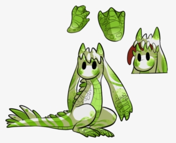 Crocodile Pluffle - Sully - Cartoon, HD Png Download, Free Download