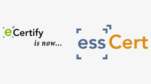 Ecertify Is Now Esscert - Graphic Design, HD Png Download, Free Download
