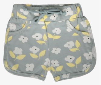 Nature Baby Jenny Shorts In Meadow Blue Mist Print - Board Short, HD Png Download, Free Download
