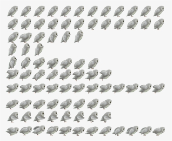 View Media - Flying Owl Sprite Sheet, HD Png Download, Free Download