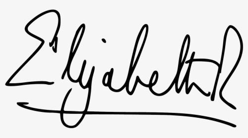 Signature Of Queen Elizabeth Ii, HD Png Download, Free Download