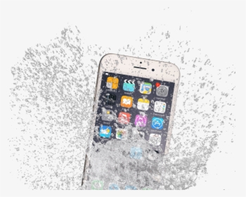 Water Damaged Phone Png, Transparent Png, Free Download