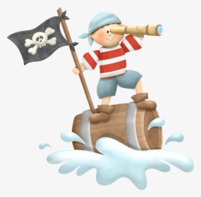 Clip Art Openclipart Image Illustration Pirate - Pirate First Mate Cartoon, HD Png Download, Free Download