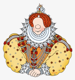 Queen Elizabeth I - Queen Elizabeth 1 Clipart, HD Png Download, Free Download