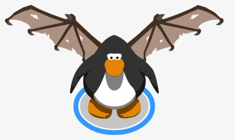 Image Wings In Game - Blue Club Penguin Penguin, HD Png Download, Free Download