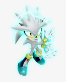 No Caption Provided - Silver The Hedgehog Render, HD Png Download, Free Download