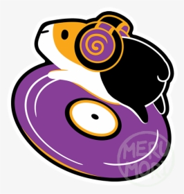 Dj Guinea Sticker - Cartoon, HD Png Download, Free Download