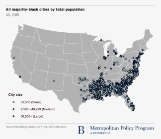 Metro 20171004 Blackcities All By Total Population - John F. Kennedy Library, HD Png Download, Free Download