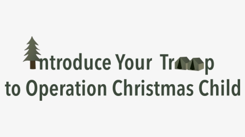 Introduce Your Troop To Operation Christmas Child - Christmas And Happy New Year, HD Png Download, Free Download