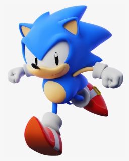 Transparent Classic Sonic Png - Sonic The Hedgehog Classic Sonic, Png Download, Free Download
