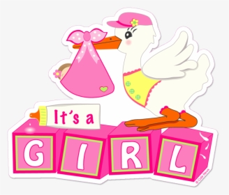 It S A Girl - It's A Girl Clip Art, HD Png Download, Free Download