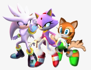 Sonic Team Wikipedia - Sonic The Hedgehog Team Silver, HD Png Download, Free Download