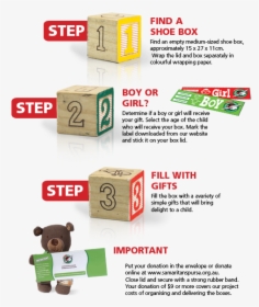 Operation Christmas Child Instructions, HD Png Download, Free Download