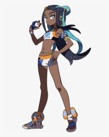 Nessa - Pokemon Sword And Shield Nessa, HD Png Download, Free Download