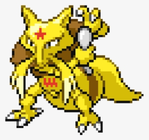 Pokemans - Pokemon Kadabra Sprite Png, Transparent Png, Free Download