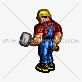 Sledgehammer Png - Cartoon - Cartoon, Transparent Png, Free Download