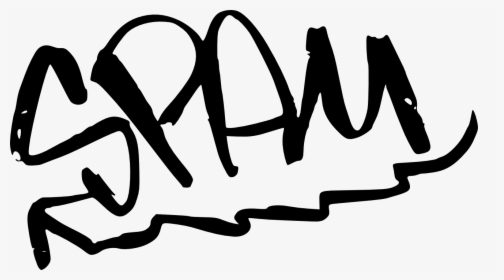 Transparent Spam Clipart - Spam Graffiti, HD Png Download, Free Download