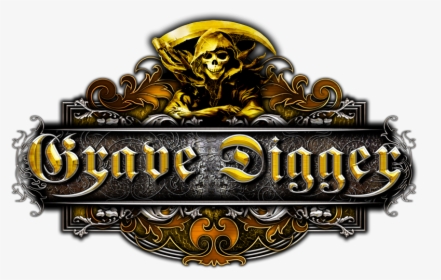 Grave Digger Logo Medal - Grave Digger Band Logo, HD Png Download, Free Download