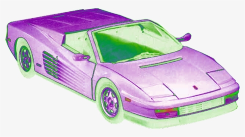 #vaporwave #purple #van #car #brand #quality #png #spam - Car 3d Gif Png, Transparent Png, Free Download