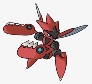 Insect - Pokemon Scizor Fanart Png, Transparent Png, Free Download