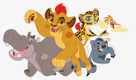 Lion Guard Protectors Of The Pridelands Characters - Lion Guard Main Characters, HD Png Download, Free Download
