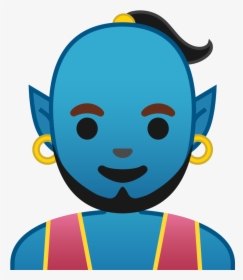 Man Genie Icon - Emoji, HD Png Download, Free Download
