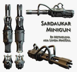 Sardaukar"s Minigun - Rifle, HD Png Download, Free Download