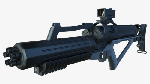 M1 L1 Triple Pulse Rifle Calico Minigun 3d Models - M1 L1 Triple Pulse Rifle, HD Png Download, Free Download