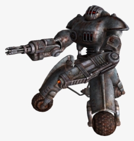 Minigun Sentry Bot - Fallout 3 Sentry Bot, HD Png Download, Free Download
