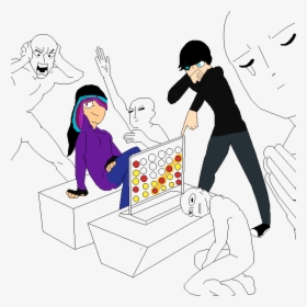 Connect 4 Draw The Squad, HD Png Download, Free Download