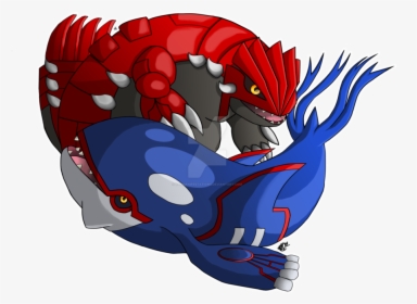 Groudon Transparent Kyogre - Kyogre And Groudon Clear Background, HD Png Download, Free Download