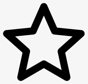 Entertainment Icon - Outline Of Star Shape, HD Png Download, Free Download