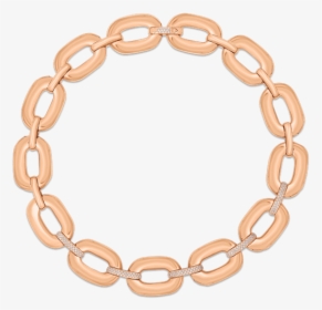 Roberto Coin Link Necklace With Diamonds - Tiger Eye Bracelet Png, Transparent Png, Free Download