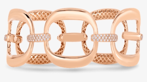 Roberto Coin Link Bracelet With Diamonds - Bracelet, HD Png Download, Free Download