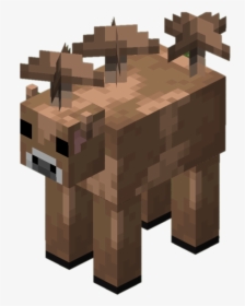 New Texture - Minecraft Brown Mooshroom Cow, HD Png Download, Free Download
