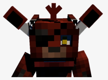 Foxy Photo Head - Skins 4d Para Minecraft, HD Png Download, Free Download