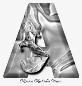 Alfabeto Surfista Prateado Png - Silver Surfer, Transparent Png, Free Download