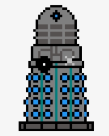 Dalek Pixel Art Clipart , Png Download - Doctor Who Tardis Pixel Art, Transparent Png, Free Download