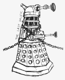 Dalek Drawing Art 6 Clip - Tower, HD Png Download, Free Download