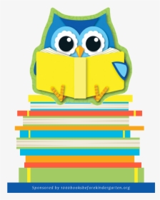1000 Books Owl - Carson Dellosa Owl, HD Png Download, Free Download