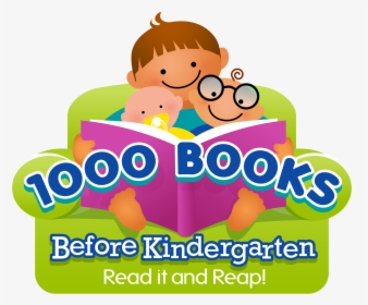 1 000 Books Before Kindergarten, HD Png Download, Free Download