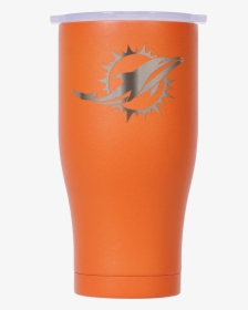 Miami Dolphins Orange/white Etched Chaser 27oz - Energy Drink, HD Png Download, Free Download