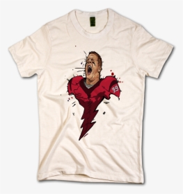 Watt Lightning Bolt Men"s Crew Neck Tee Shirt - Active Shirt, HD Png Download, Free Download