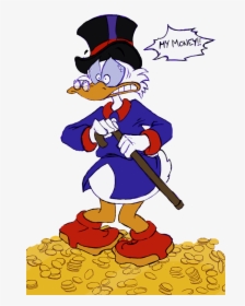Scrooge Mcduck Cartoon Character, HD Png Download, Free Download