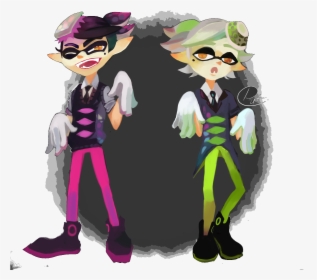 A Proposal For A Final Update - Splatoon Squid Sisters Male, HD Png Download, Free Download