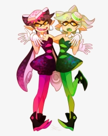Splatoon Callie And Marie Fanart, HD Png Download, Free Download
