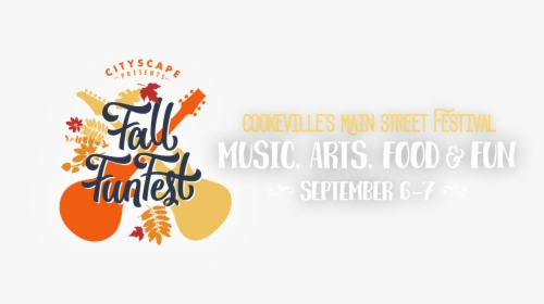Cityscape"s Fall Funfest Logo - Cookeville Fall Fun Fest 2019, HD Png Download, Free Download