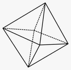 Geometry, Mathematics, Polyhedra, Solid - Transparent Octahedron, HD Png Download, Free Download