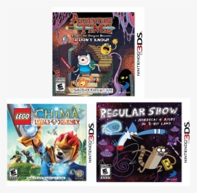 Nintendo 3ds Action Value Pack With 3 Games & Bonus - Nintendo 3ds Adventure Time, HD Png Download, Free Download